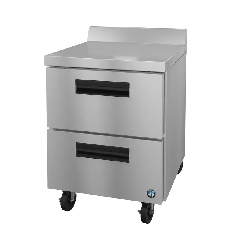 Hoshizaki Wr27B-D2 Worktop Refrigerator – 27" Wide, Dual-Drawer, 115V 1