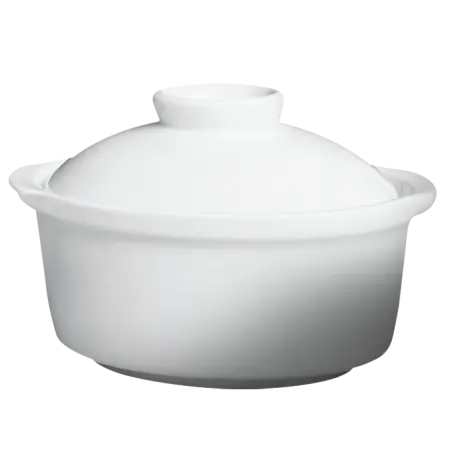 Imperial White Covered Soup Tureen – 4.875", 8 Oz, 32 Per Case 1