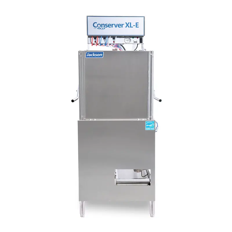 Jackson Conserver Xl-E Low-Temperature Door-Type Dishwasher – 115V Commercial Unit 1