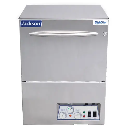 Jackson Dishstar Ht High-Temperature Undercounter Dishwasher — 24 Racks/Hour, Heat Sanitizing 1