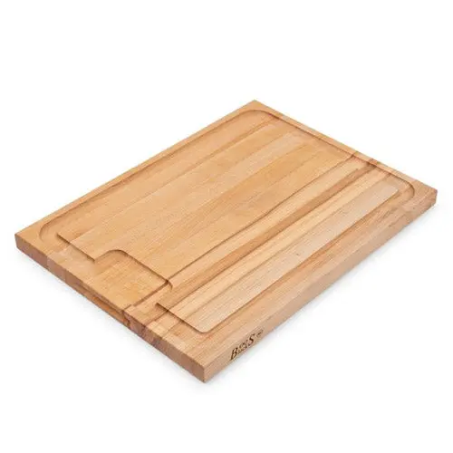 John Boos Edge Grain Maple Cutting Board With Juice Groove – 24" X 18" X 1.5", Reversible Design 1