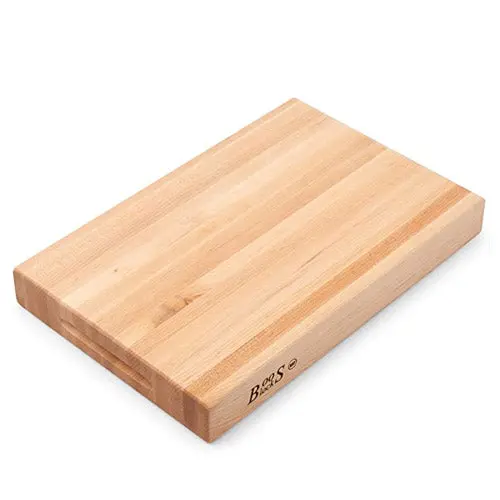 John Boos Edge Grain Maple Reversible Cutting Board – 2.25-Inch Thick, Premium Butcher Block 1