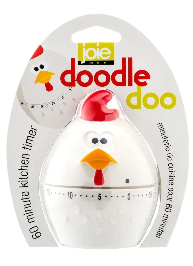 Joie Doodle Doo Analog Kitchen Timer – Farmhouse Style 1