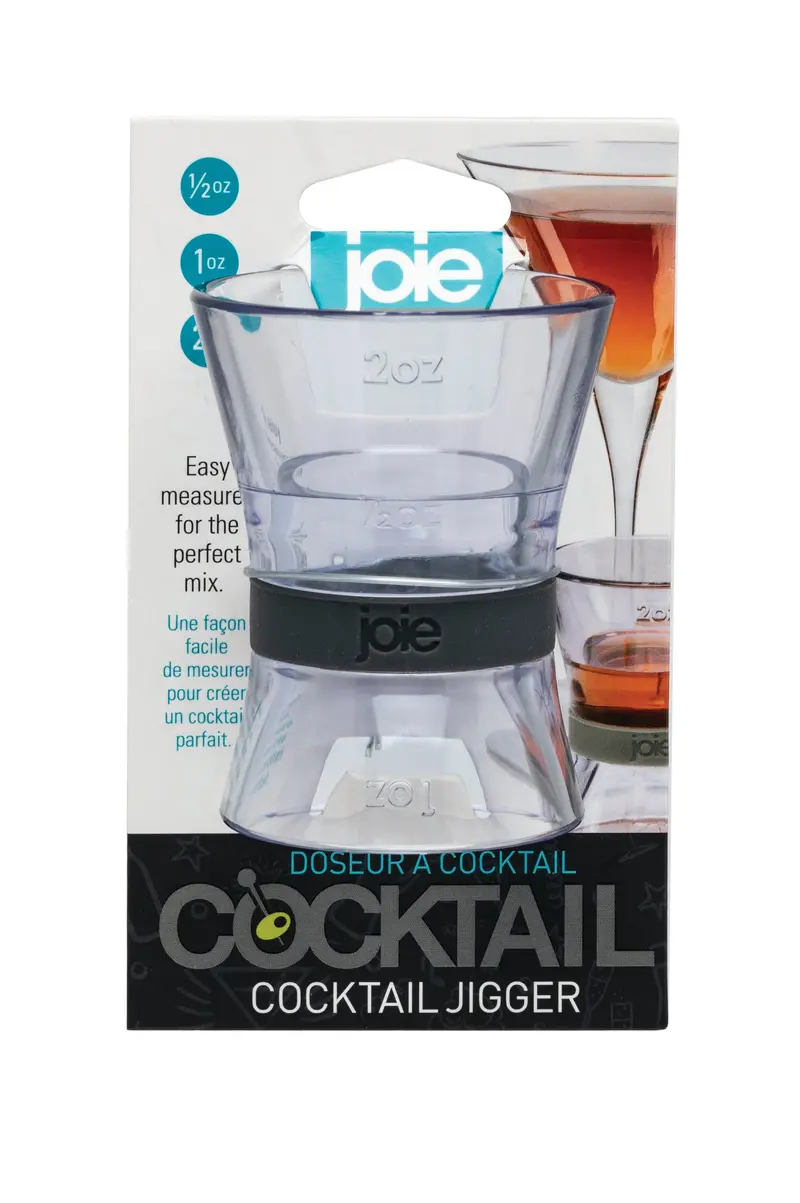 Joie Dual-Scale Stainless Steel Cocktail Jigger For Accurate Measuring 1