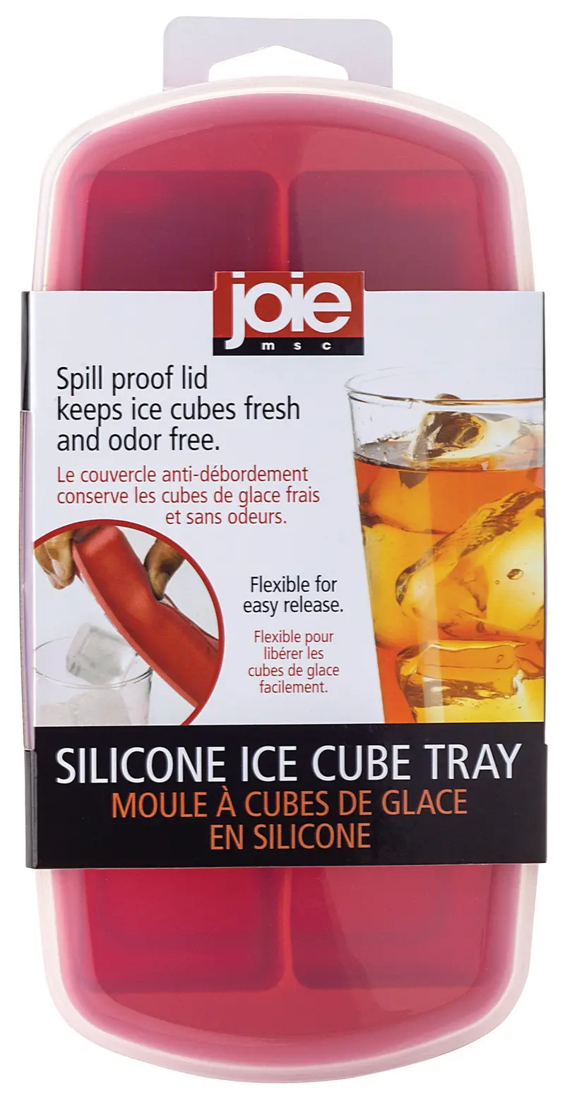 Joie Large Silicone Ice Cube Tray With Lid 1