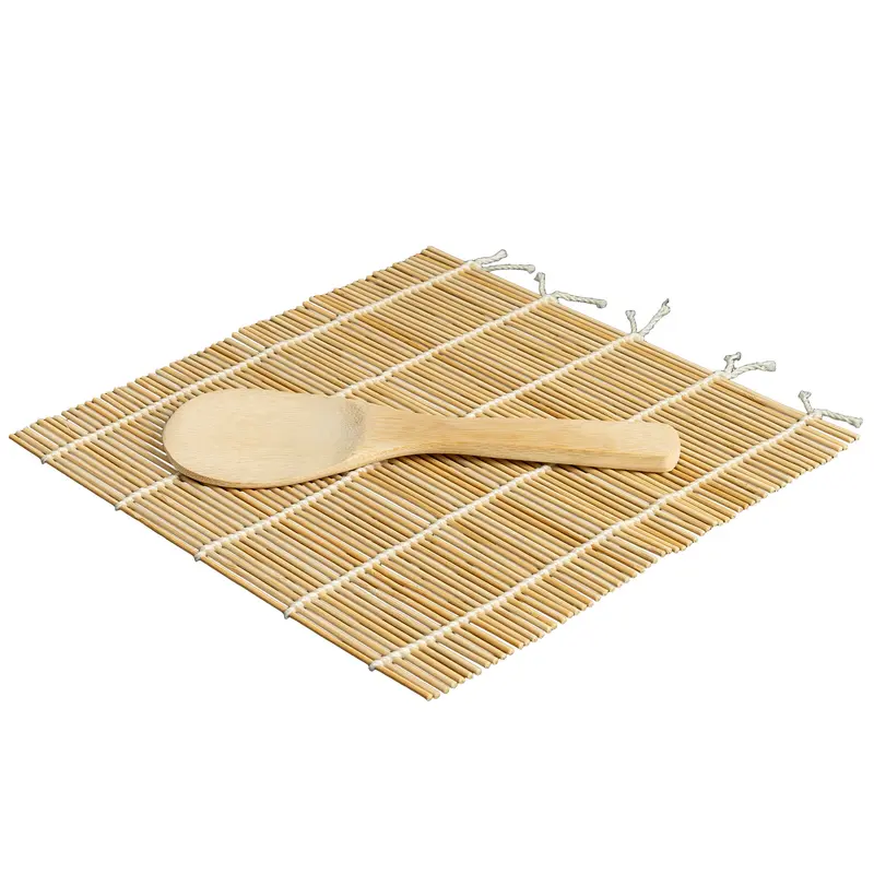 Joyce Chen Bamboo Sushi Kit – Includes Makisu Mat & Rice Paddle 1