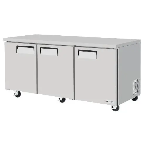 Kintera Kuc72Rz 72-Inch Undercounter Refrigerator – Three-Door Commercial Unit 1