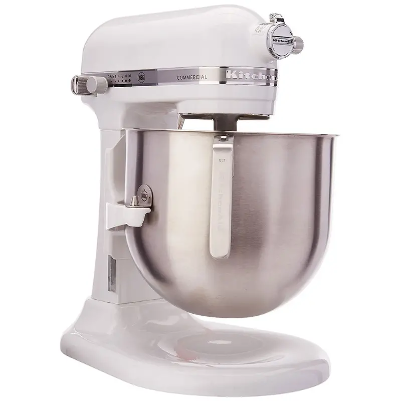 Kitchenaid Ksm8990Wh 8-Quart Commercial Stand Mixer – White 1
