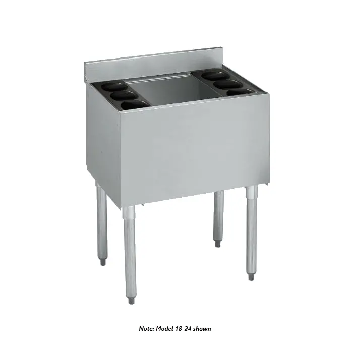 Krowne 18-36-7 Underbar Ice Bin & Cocktail Station – 36-Inch W/ Integrated Cold Plate 1