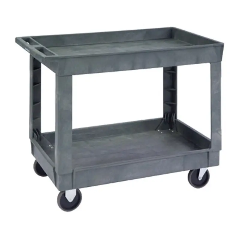 Lakeside 2523 Heavy-Duty Two-Shelf Utility Cart – 24" × 36" 1