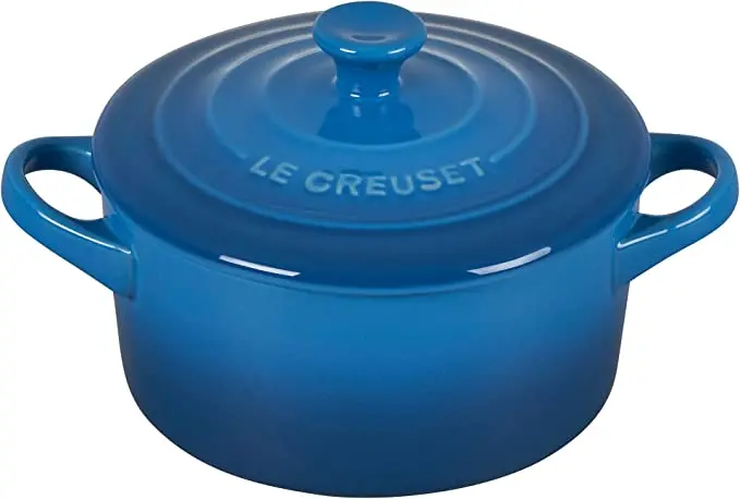 Le Creuset 14 Oz Mini Round Stoneware Cocotte – Marseille 1