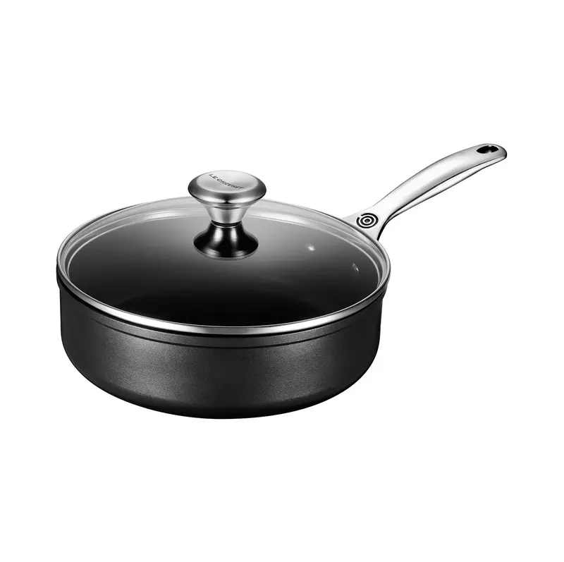 Le Creuset 3.5-Quart Saute Pan – Toughened Nonstick Pro With Tempered Glass Lid 1