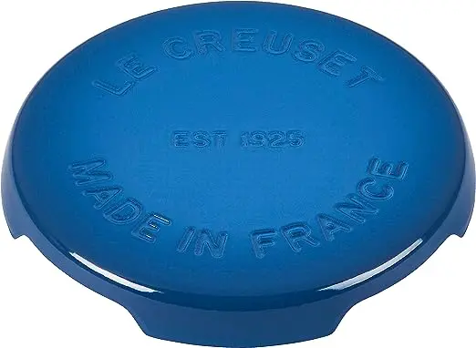 Le Creuset 8.8-Inch Signature Silicone-Trivet – Marseille Blue 1