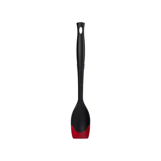 Le Creuset Revolution Bi-Material Sauté Spoon – 13.5" Long, Cerise 1