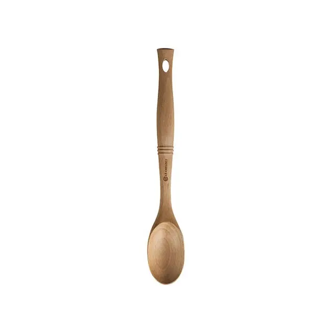 Le Creuset Revolution Solid Wooden Spoon – 12.5-Inch Natural Finish 1