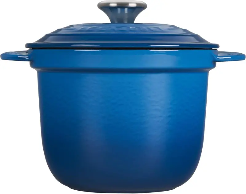 Le Creuset Rice Pot – 2.25 Qt Marseille With Stoneware Insert & Stainless Knob 1