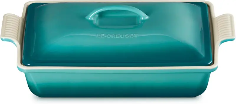 Le Creuset Riviera Heritage Covered Rectangular Casserole – 4-Quart (12" X 9") 1
