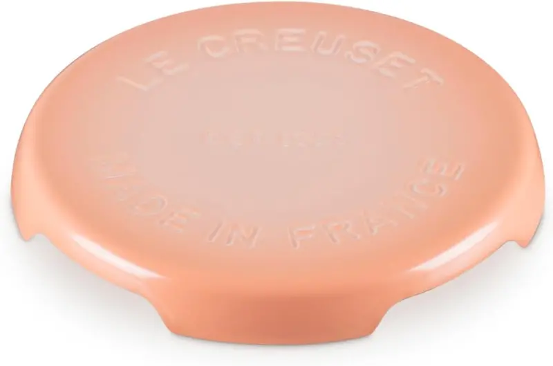 Le Creuset Signature 8.8-Inch Silicone-Trimmed Trivet In Peche 1
