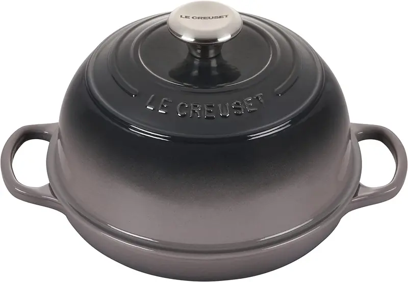 Le Creuset Signature Bread Oven – 9.5 Inch (1.75 Qt), Oyster Enamel 1