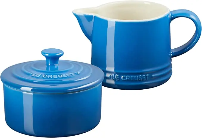 Le Creuset Signature Cream And Sugar Canister Set – Marseille Glaze 1