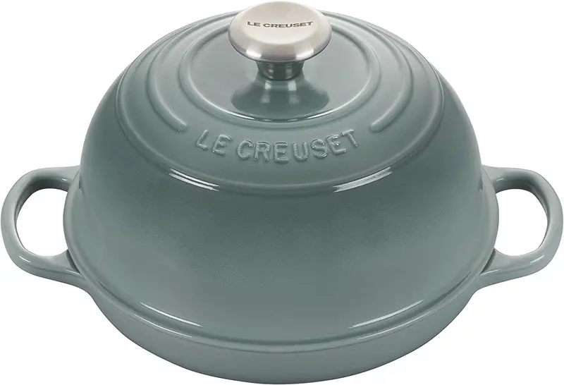Le Creuset Signature Enameled Cast Iron Bread Oven – 9.5" / 1.75 Qt In Sea Salt 1