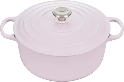 Le Creuset Signature Round Dutch Oven – 5.5-Quart Enameled Cast Iron With Stainless Knob (Shallot) 1