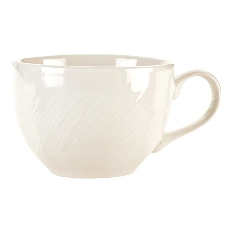 Libbey Basics Orbis Tea Cup – 8 Oz, Classic Shape, Dishwasher-Safe, 36-Pack 1