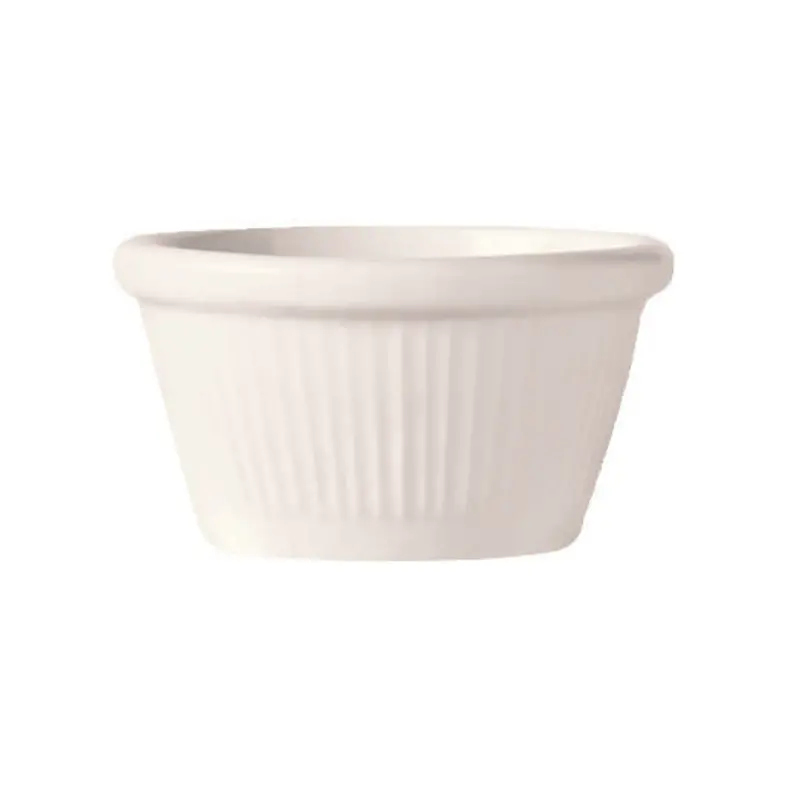 Libbey Bedrock Fluted Ramekin – 2 Oz, Heat-Resistant Porcelain, 36-Pack 1