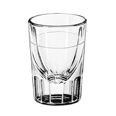 Libbey Fluted Whiskey Shot Glass – 1.5 Oz With 0.75 Oz Fill Line (Case Of 12) 1
