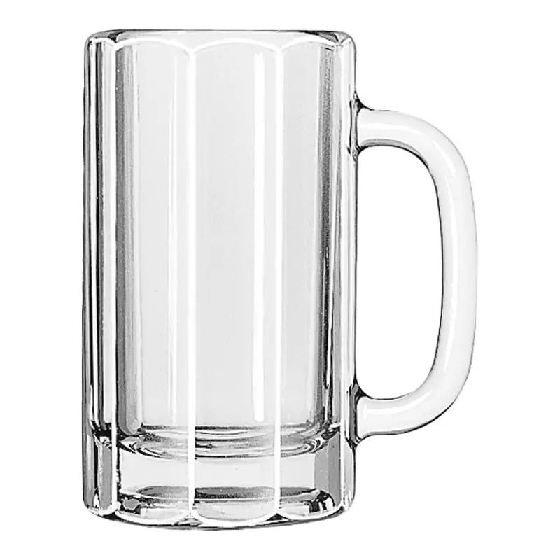 Libbey Paneled 16 Oz Beer Mugs – Dozen Pack 1