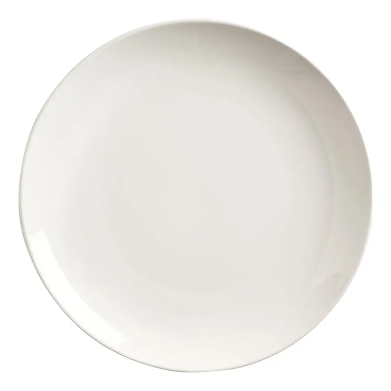Libbey Porcelana Coupe Dinner Plate (11.25", White) – 12-Count Case 1
