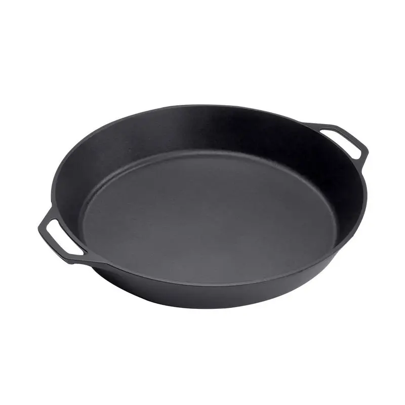 Lodge 17" Cast Iron Skillet With Dual Loop Handles – Pre-Seasoned 1