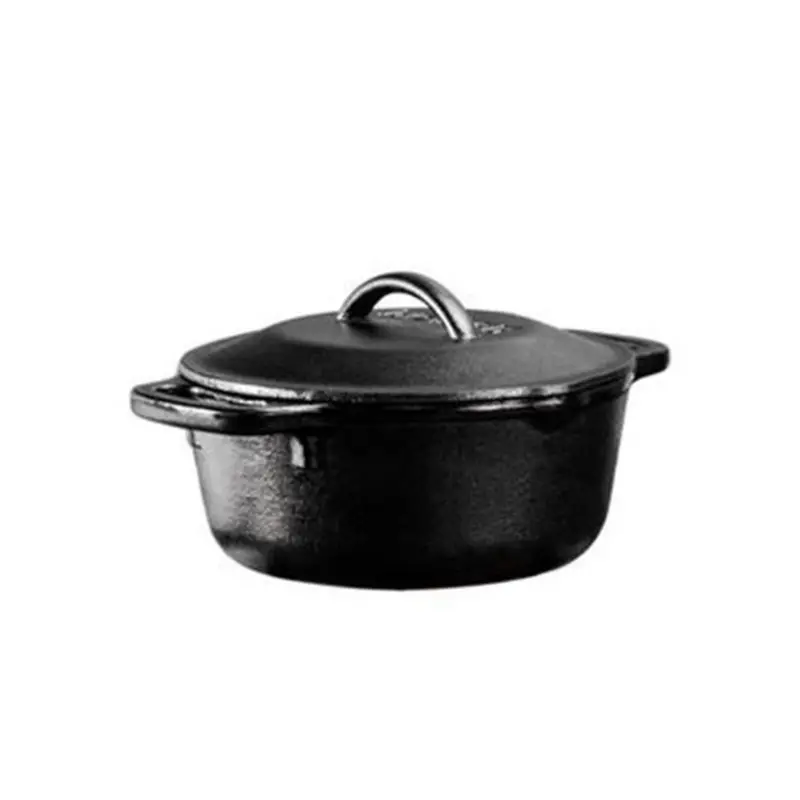 Lodge Classic Cast Iron Dutch Oven – Enamel-Free 1