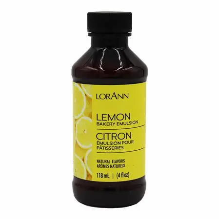 Lorann Natural Lemon Bakery Emulsion – 4 Oz 1