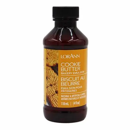 Lorann Oils Cookie Butter Bakery Emulsion – 4 Oz Rich, Creamy Flavor (Sku #0776-0806) 1