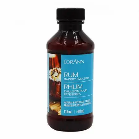 Lorann Rum Bakery Emulsion – 4 Oz 1