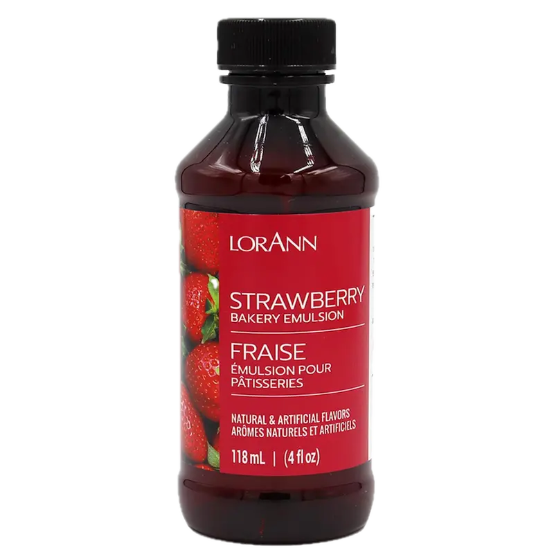 Lorann Strawberry Bakery Emulsion – 16 Oz Water-Soluble Flavoring 1