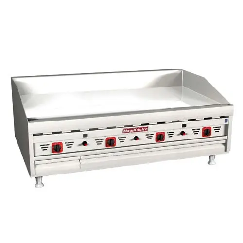 Magikitch'N Mkg48 Thermostatically Controlled 48-Inch Gas Griddle With 1-Inch Cooking Surface 1
