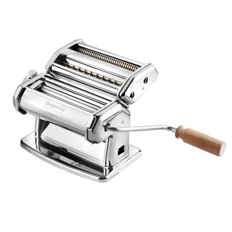 Matfer 073160 Atlas Ampia 150 Manual Pasta Maker – Adjustable Thickness Settings 1