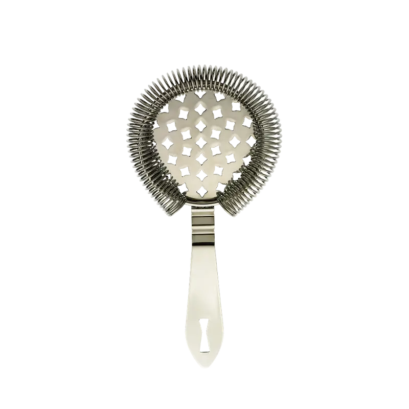 Mercer Barfly Classic Hawthorne Strainer – Stainless Steel Spring Design 1