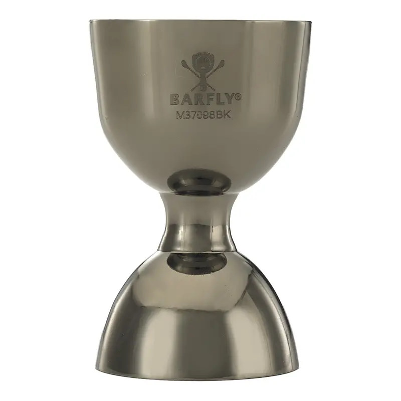 Mercer Barfly Heavy-Duty Dual-Scale Jigger – 25 Ml / 50 Ml, Matte Black 1