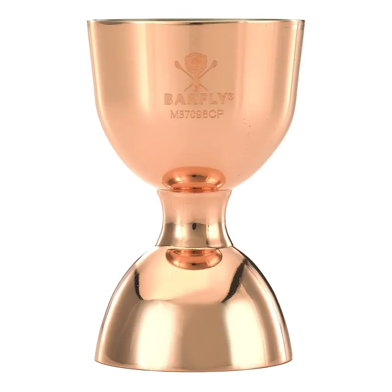 Mercer Barfly Straight-Rim Jigger – Dual-Scale (25 Ml / 50 Ml), Copper – Final Clearance 1