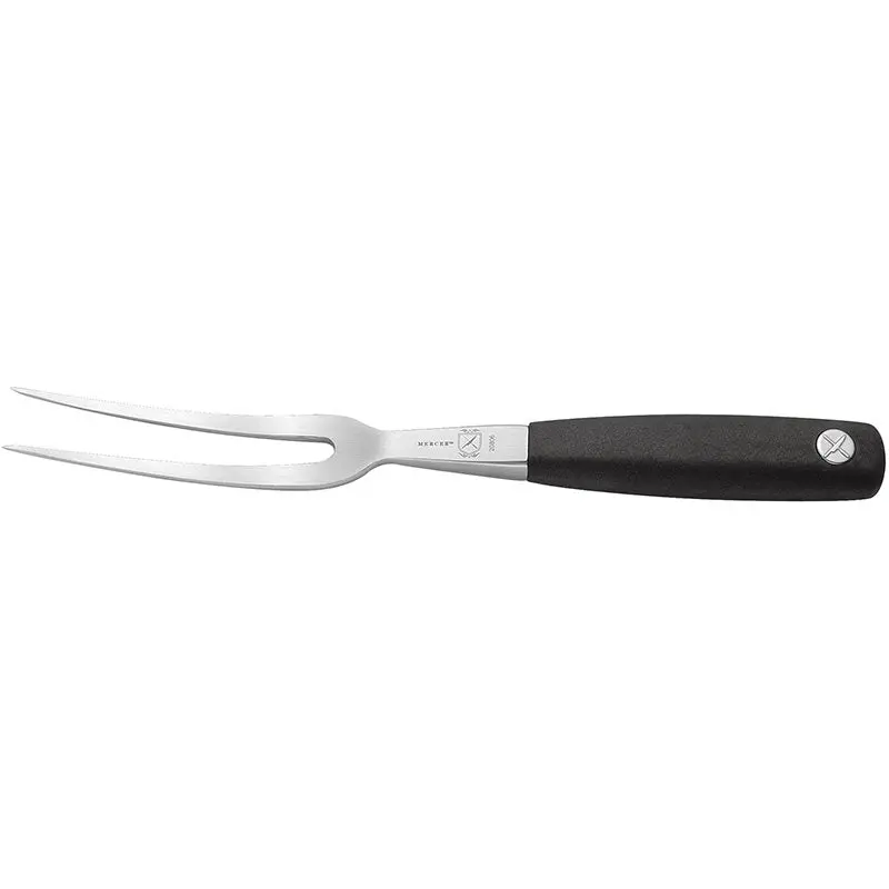 Mercer Genesis Curved Carving Fork – Black Handle 1