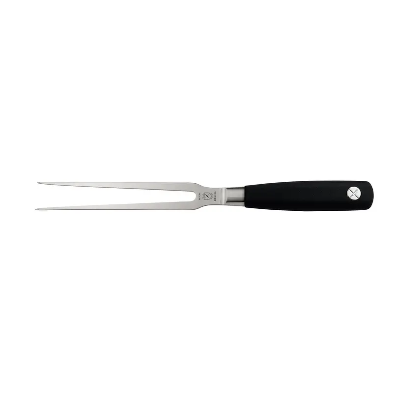 Mercer Genesis Straight Carving Fork – Black Handle 1