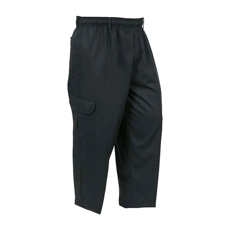 Mercer Genesis Unisex Black Cargo Pants – X-Small, Functional Work Uniform Bottoms 1
