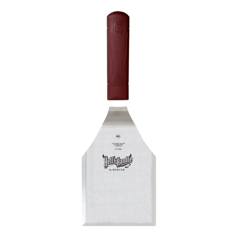 Mercer Hell’S Handle Heat-Resistant Turner – 5" X 4", Nylon & Stainless Steel 1