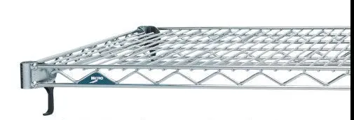 Metro 42" Wide Super-Adjustable Chrome Wire Shelf – 18" Deep (Final Sale) 1
