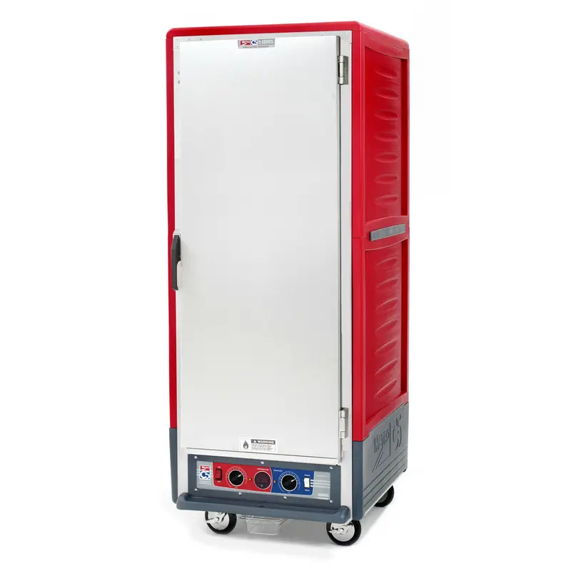 Metro C5 3-Series Insulated Holding & Proofing Cabinet – Full-Height Solid Door, 2000W, 120V 1