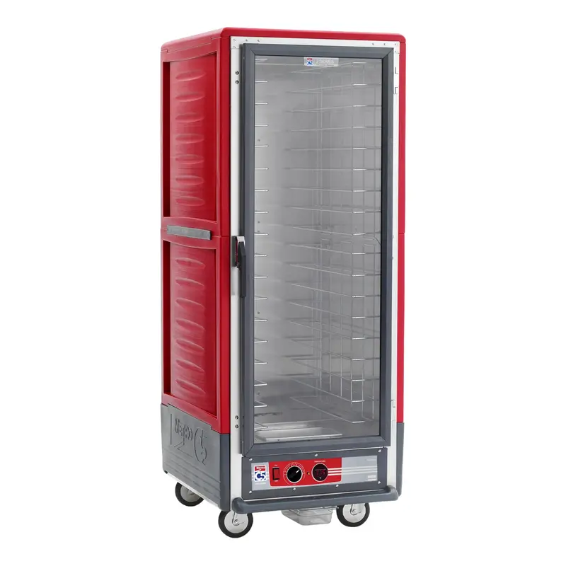 Metro C539-Hfc-U Full-Height Heated Holding Cabinet — Clear Glass Door, 120V 1