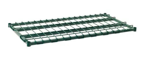 Metro Super Erecta Dunnage Shelf – 24" X 60", Metroseal Green Epoxy Coating 1